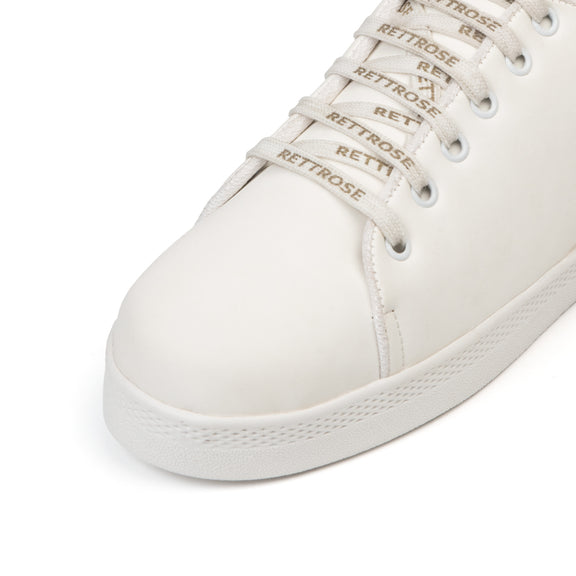 Lexi Luxury White Suede Handmade Embellished Tennis Shoe