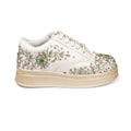 The Elysia Luxury Enchanted Vine Embellished Trainer